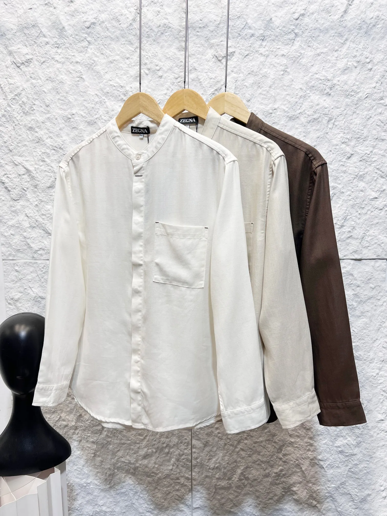 Zegna （ In Stock ） （ + ）， ， ， ， Zegna ， Breathable ， ， ， ， ， ； ， ， ； ， ， ， New Arrival 。 ： White Brown Sizes：M-3XL （ ） （ ）